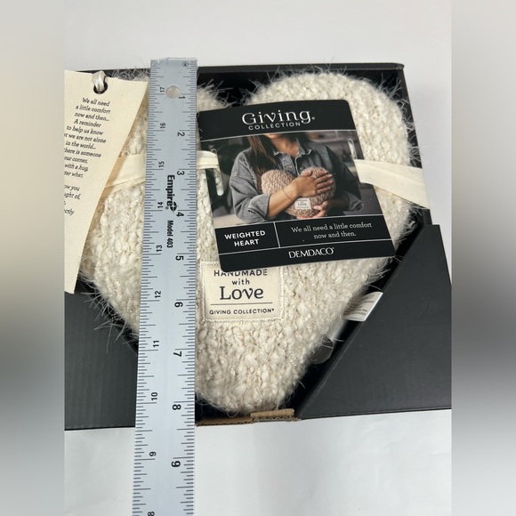 DEMDACO® Weighted Heart Giving Pillow - Picture 4 of 6